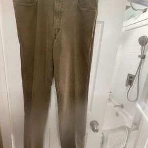 Levi’s men’s sandstone jeans. Size 36 waist 34 length. 550 relaxed.
